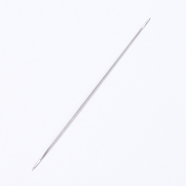 Iron Open Beading Needle