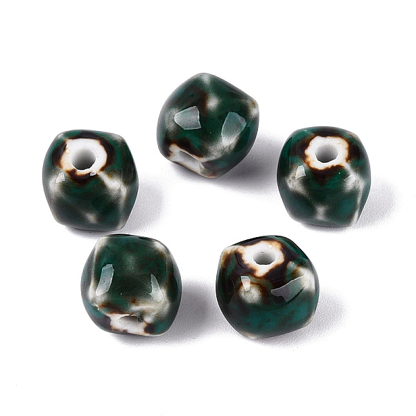 Vintage Handmade Porcelain Beads