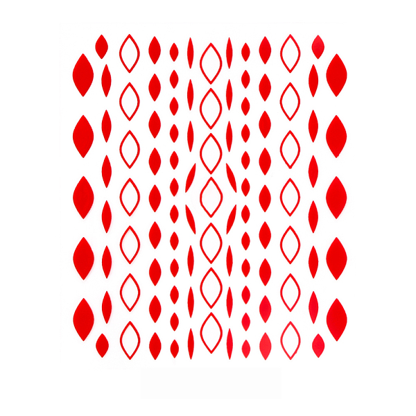 

PandaHall 3D Star Sea Horse Bowknot Nail Decals Stickers, Self-Adhesive Nail Design Art, for Nail Toenails Tips Decorations, Red, Horse Eye...
