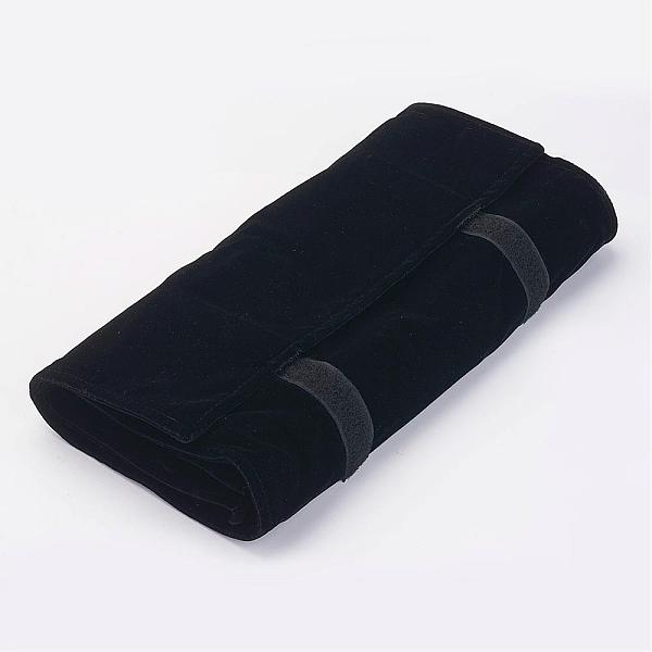 

PandaHall Velours Ring Displays, with Brass Findings, Rectangle, Black, 64.5x58.2x2cm Velvet Black