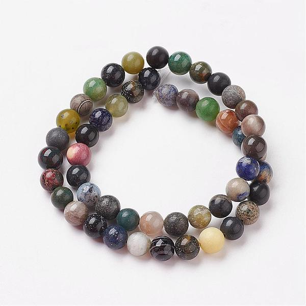 Natural Mixed Gemstone Beads Strands