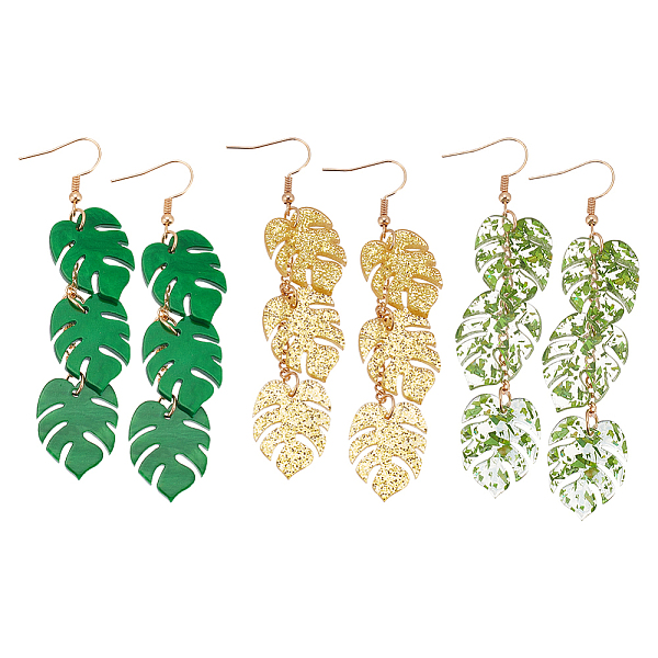 3 Pairs 3 Colors Ac… - image