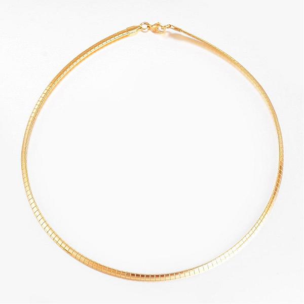 

PandaHall 304 Stainless Steel Necklaces, with Lobster Clasps, Golden, 141mm(5-1/2 inch) 304 Stainless Steel