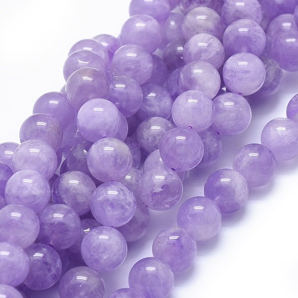 

PandaHall Natural Amethyst Beads Strands, Round, 10mm, Hole: 1mm, about 38pcs/strand, 15.1 inch(38.5cm) Amethyst Round