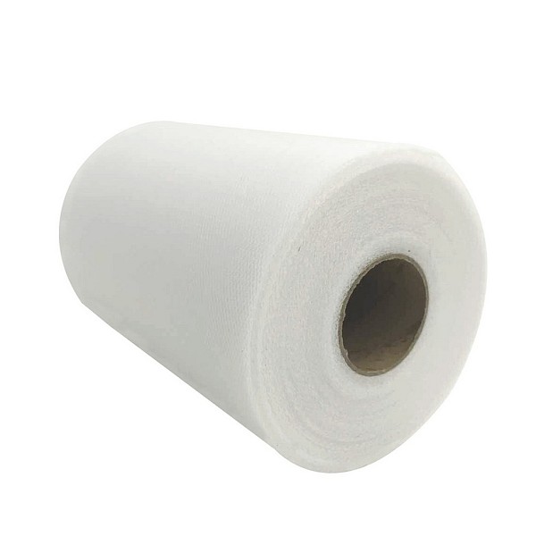 

PandaHall Deco Mesh Ribbons, Tulle Fabric, Tulle Roll Spool Fabric For Skirt Making, White, 6 inch(15cm), about 100yards/roll(91.44m/roll)...