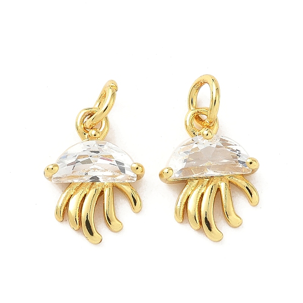 Brass Micro Pave Cu… - image