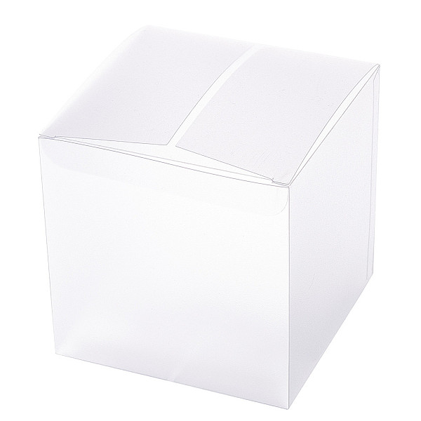 

PandaHall Frosted PVC Rectangle Favor Box Candy Treat Gift Box, for Wedding Party Baby Shower Packing Box, White, 11x11x11cm Plastic Square...