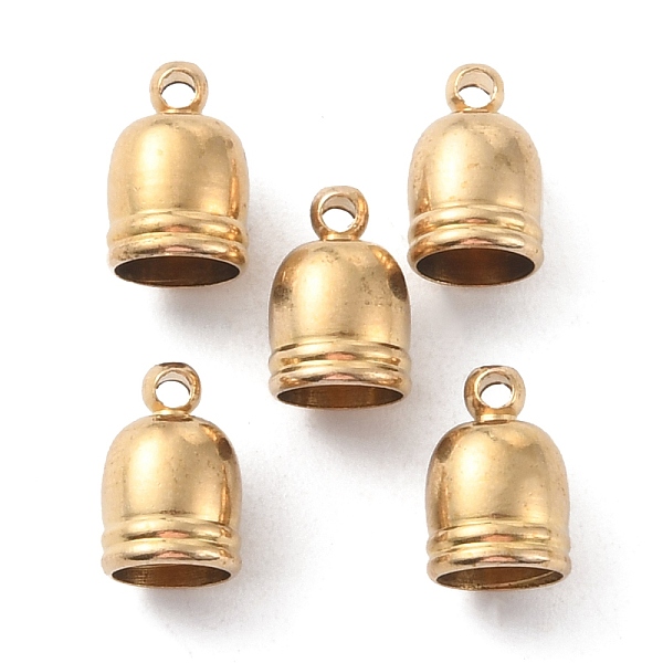 

PandaHall Brass Cord Ends, End Caps, Cone, Raw(Unplated), 12x8mm, Hole: 1.6mm, Inner Diameter: 7mm Brass