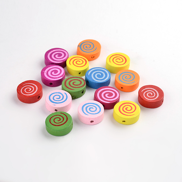 Natural Wood Beads - image