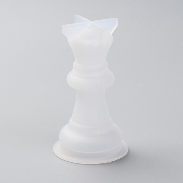 

PandaHall Chess Silicone Mold, Family Games Epoxy Resin Casting Molds, for DIY Kids Adult Table Game, Queen, White, 58x33mm, Inner Diameter...