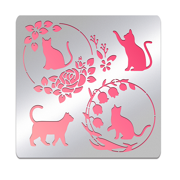 

PandaHall Stainless Steel Cutting Dies Stencils, for DIY Scrapbooking/Photo Album, Decorative Embossing DIY Paper Card, Matte Stainless...