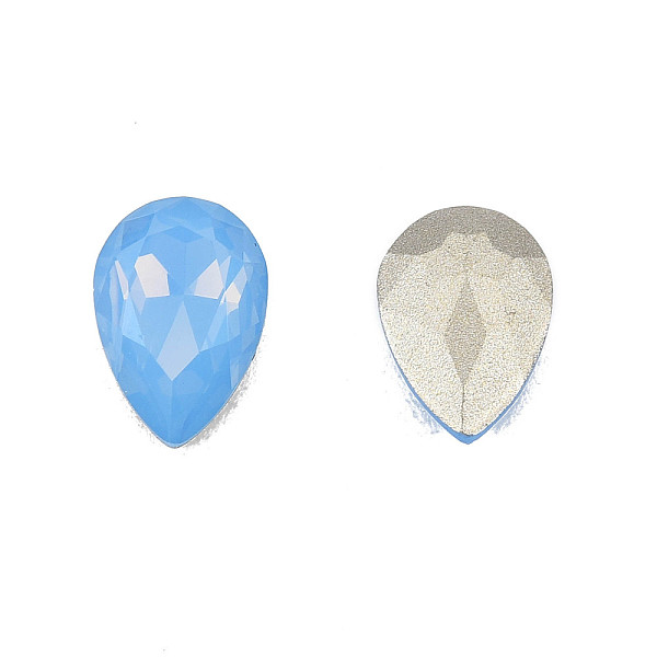 

PandaHall K9 Glass Rhinestone Cabochons, Pointed Back & Back Plated, Faceted, Teardrop, Sapphire, 10x7x3.7mm Glass Rhinestone Teardrop Blue