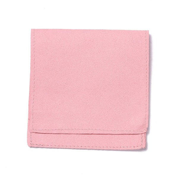 

PandaHall Microfiber Gift Packing Pouches, Jewlery Pouch, Pink, 15.5x8.3x0.1cm Microfiber Pink