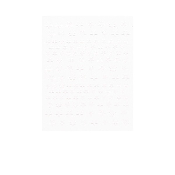 

PandaHall Nail Art Stickers Decals, Self Adhesive, for Nail Tips Decorations, Star, White, 10.1x7.9x0.04cm Paper Star White
