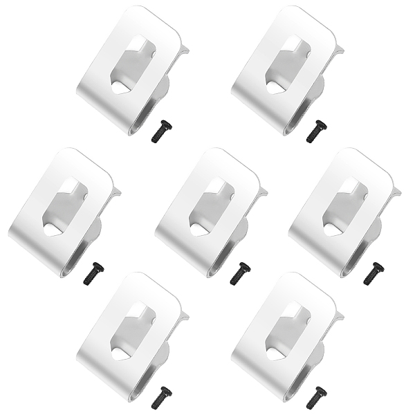 

PandaHall CHGCRAFT 8 Sets Belt Clip Hook Kit, with Screw and Iron Power Tool Waist Buckle, Platinum, 45x28x27mm, Hole: 25x11.5mm, 12x8mm and...