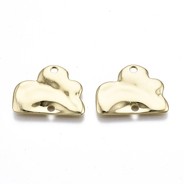 

PandaHall Rack Plating Alloy Links Connectors, Cadmium Free & Lead Free, Light Gold, 16.5x22x2mm, Hole: 1.8mm Alloy Others