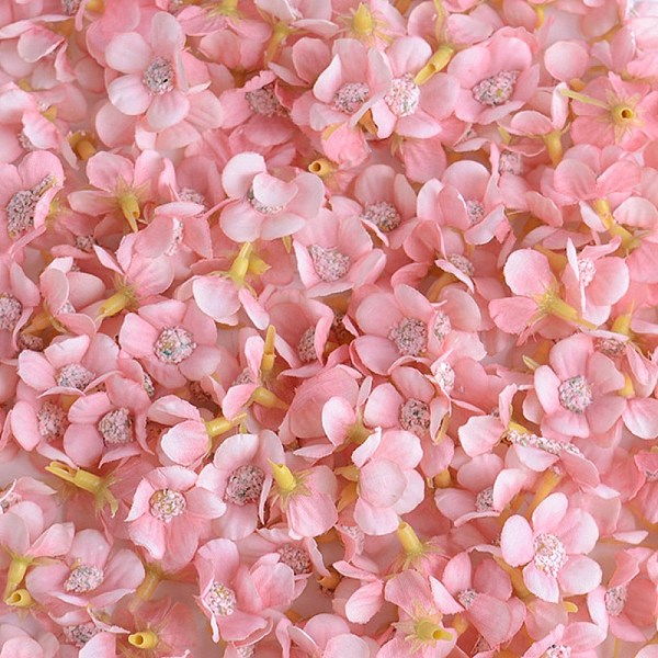 

PandaHall Silk Artificial Flower, for DIY Wedding Party Garland Decoration, Salmon, 23x23x16mm Cloth Flower Red