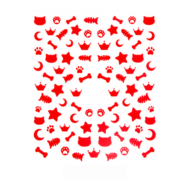 

PandaHall 3D Star Sea Horse Bowknot Nail Decals Stickers, Self-Adhesive Nail Design Art, for Nail Toenails Tips Decorations, Red, Mixed...