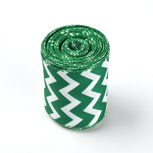 

PandaHall Polyester Ribbons, for Sewing Craft, Stripe Pattern, 2-1/2 inch(62mm), 6.5yards(6m)/roll Polyester Stripe