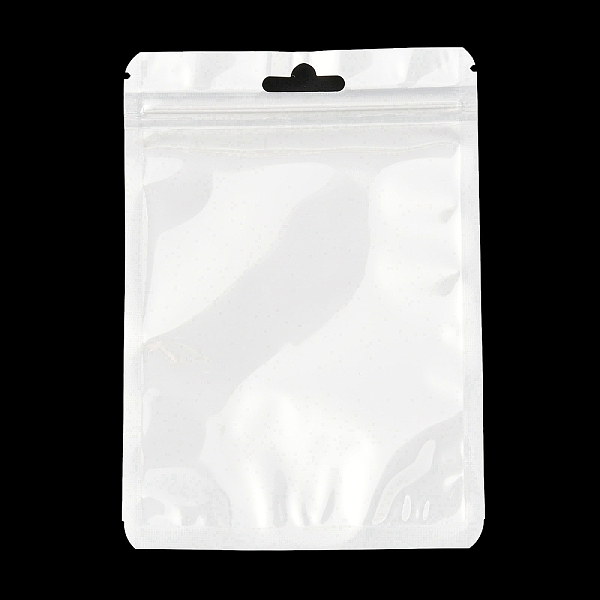

PandaHall Plastic Packaging Yinyang Zip Lock Bags, Top Self Seal Pouches, Rectangle, White, 14.8x10.5x0.24cm Plastic Rectangle White