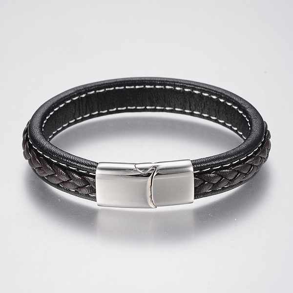 Geflochtenen Lederband Armbänder