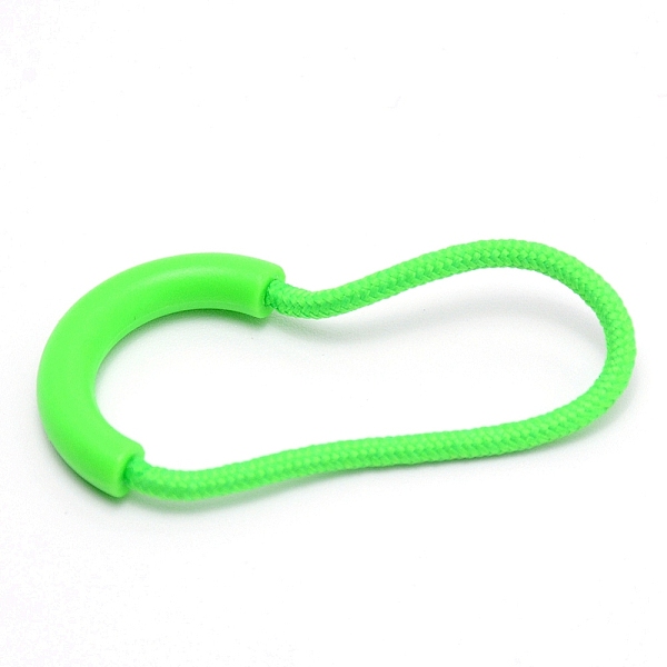 

PandaHall Plastic Replacement Pull Tab Accessories, with Polyester Cord, for Luggage Suitcase Backpack Jacket Bags Coat, Lime, 6x3x0.5cm..., Green
