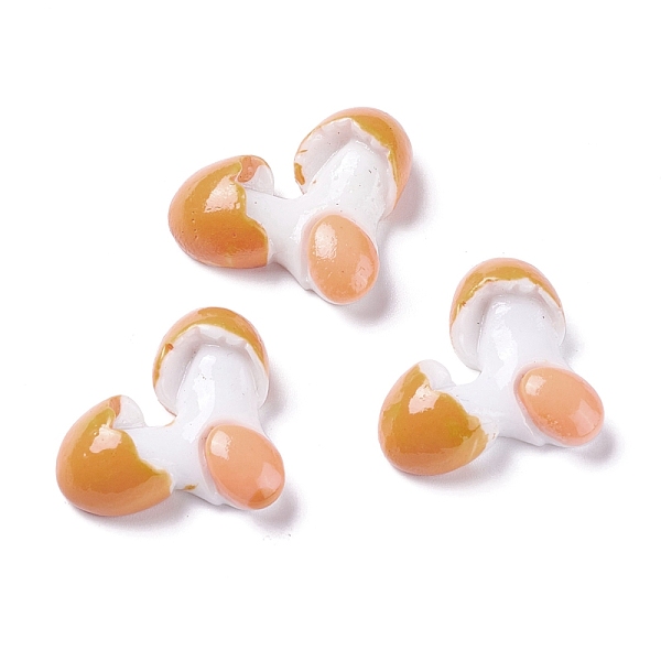 

PandaHall Resin Cabochons, Egg, Sandy Brown, 18x24x7mm Resin Egg