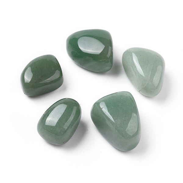 

PandaHall Natural Green Aventurine Beads, Healing Stones, for Energy Balancing Meditation Therapy, Tumbled Stone, Vase Filler Gems, No...