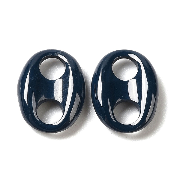 

PandaHall Bioceramics Zirconia Ceramic Connector Charms, No Fading and Hypoallergenic, Nickel Free, Coffee Bean, Marine Blue, 9x6.5x2mm...