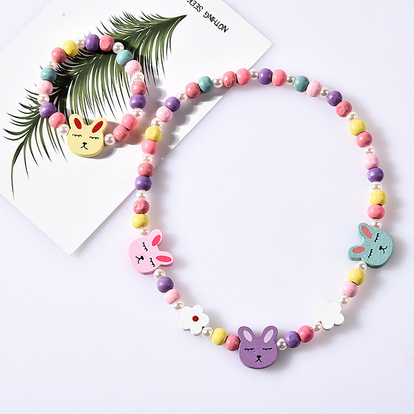 Plastic & Wood Bead… - image