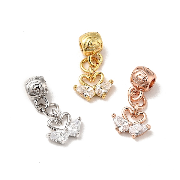 

PandaHall Rack Plating Brass Micro Pave Clear Cubic Zirconia Pendants, Long-Lasting Plated, Cadmium Free & Lead Free, Swan, Mixed Color...