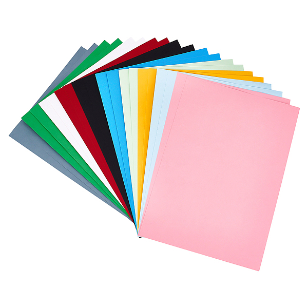 Craspire 20 Stücke 10 Farben Karton Papierkarte