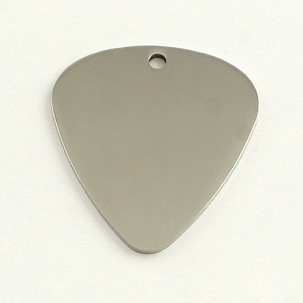 

PandaHall 201 Stainless Steel Teardrop Stamping Blank Tag Pendants, One Side Polishing, Stainless Steel Color, 30x27x1mm, Hole: 2mm 201...