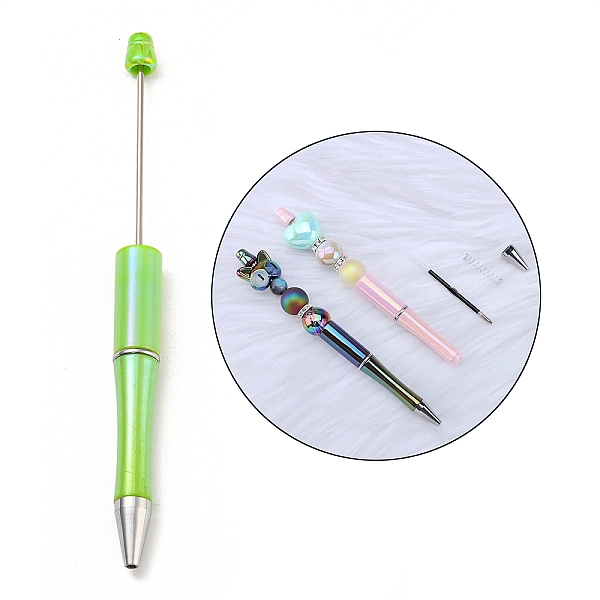 Penna a sfera in plastica con rivestimento UV