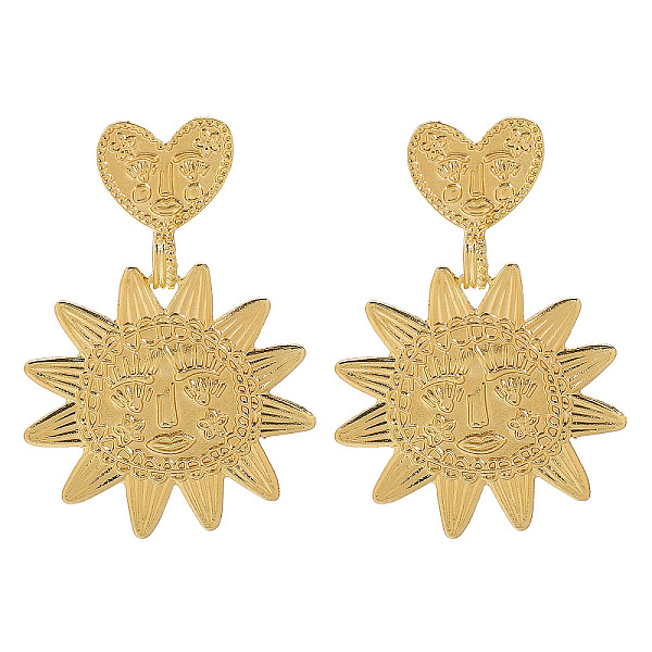 Alloy Stud Earrings - image