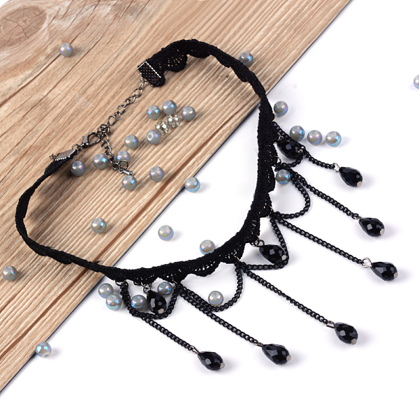 Gothic Style Vintage Lace Choker Necklaces