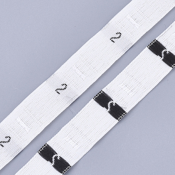 

PandaHall Clothing Size Labels(2), Garment Accessories, Size Tags, White, 12.5mm, about 10000pcs/bag Cloth White