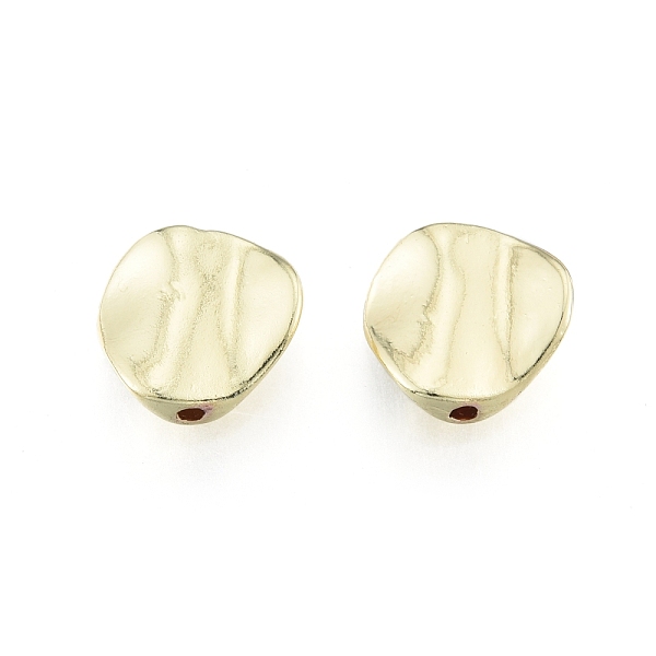 

PandaHall Alloy Beads, Cadmium Free & Lead Free, Nuggets, Light Gold, 12x12.5x3mm, Hole: 1.5mm Alloy Nuggets