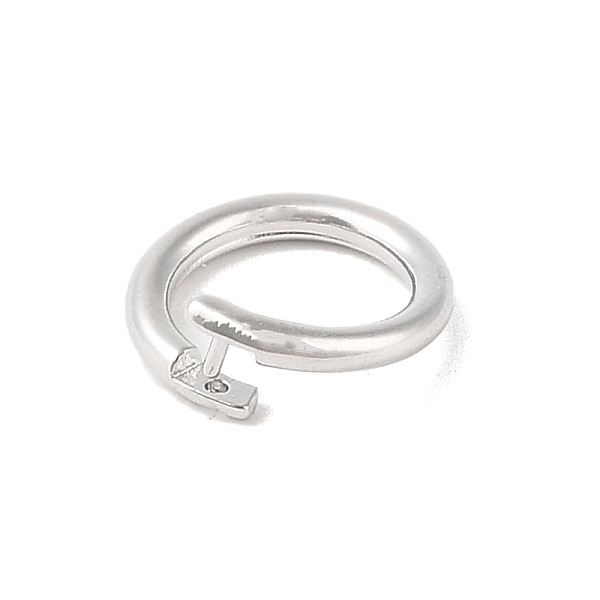 

PandaHall Brass Open Jump Rings, Real 14K Gold Plated, Round Rings, Platinum, 12x3mm, Inner Diameter: 8.5mm Brass Ring