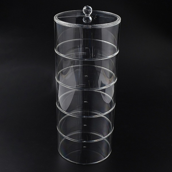 5 Tier Acrylic Together Stacking Jars