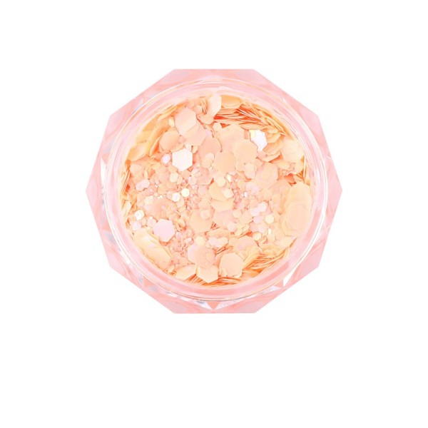 

PandaHall Shiny Nail Art Decoration Accessories, with Glitter Sequins, for DIY Sparkly Paillette Tips Nail, Light Salmon, 0.5x0.5mm, about...