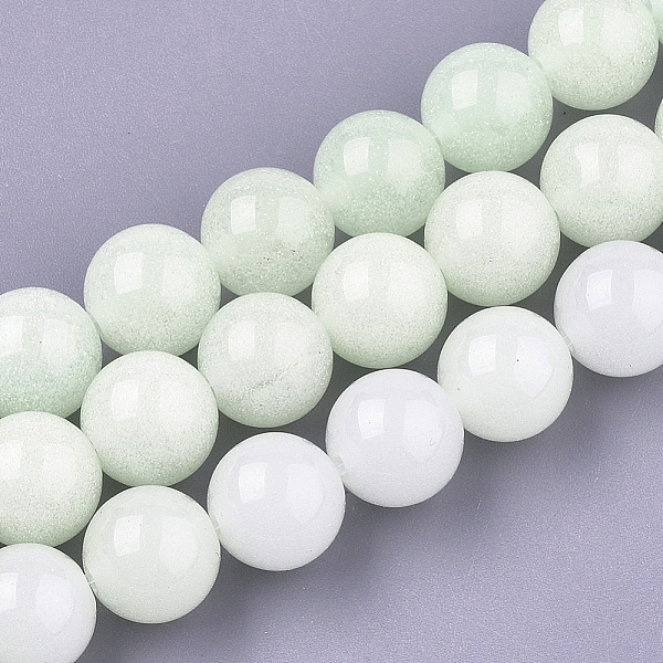 

PandaHall Synthetic Luminous Stone Beads Strands, Round, Honeydew, 4mm, Hole: 0.7mm, about 100pcs/strand, 15.7 inch Synthetic Gemstone Round..., Green