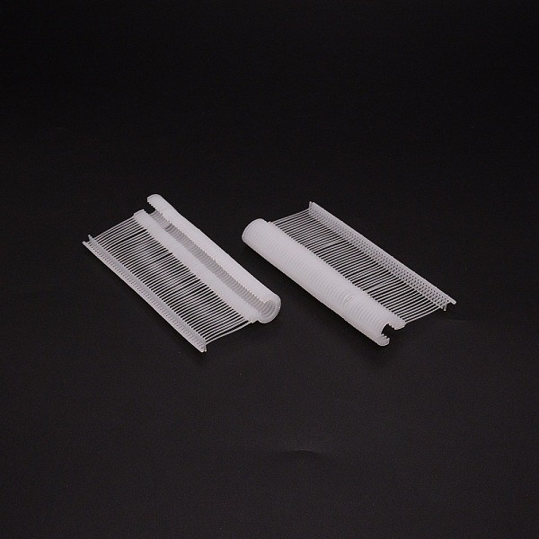 

PandaHall PP Plastic Hooks, Hangtag Hooks, White, 45x15mm, 5000pcs/box Plastic Others White