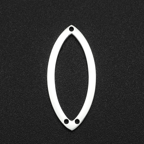 

PandaHall 201 Stainless Steel Chandelier Components Links, Oval, Laser Cut, Stainless Steel Color, 24.5x11x1mm, Hole: 1mm 201 Stainless...