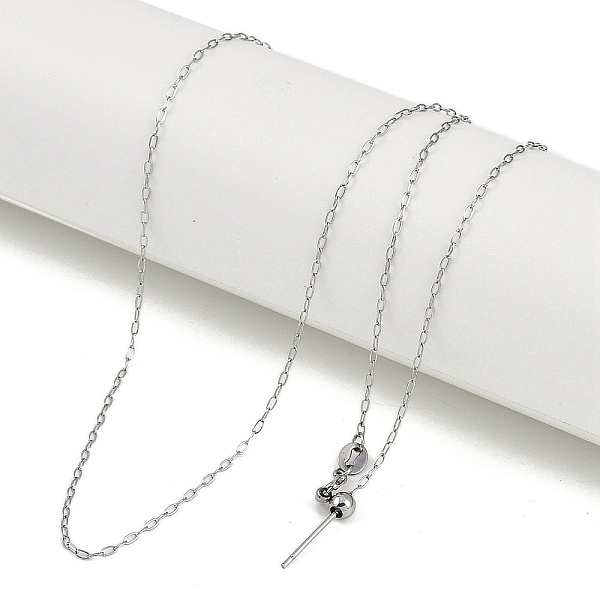 304 Stainless Steel Cable Chain Necklaces