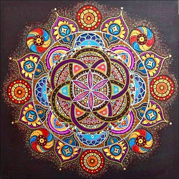 

PandaHall DIY Mandala Pattern Diamond Painting Kits, Including Crystal Pendant, Resin Rhinestones, Pen, Tray & Glue Clay, Colorful...