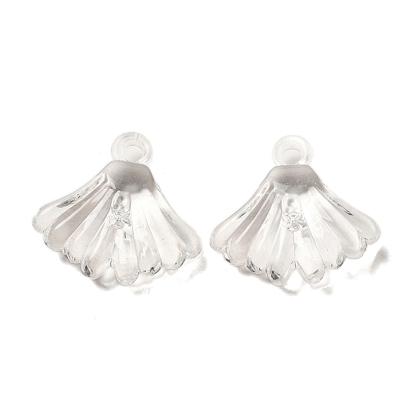 

PandaHall Transparent Acrylic Pendants, Leaf Charms, Clear, 26.5x28x8mm, Hole: 3.5mm, about 212pcs/500g Acrylic Leaf Clear