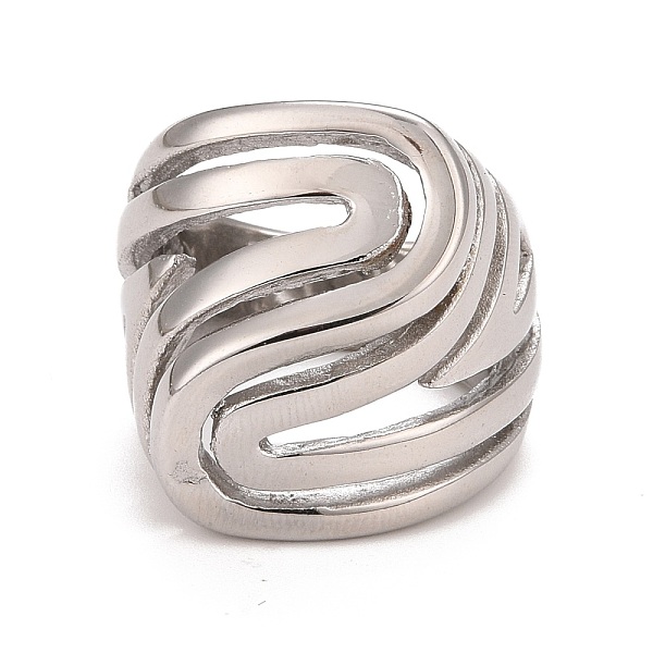 304 кольцо из нержавеющей стали в форме волны
