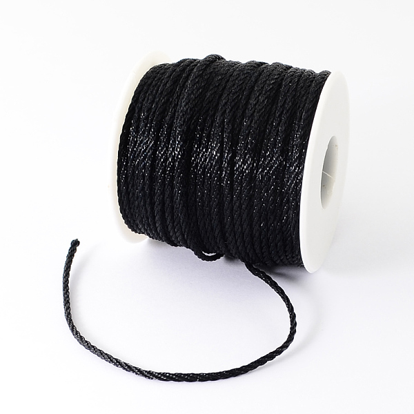 

PandaHall Nylon Thread, Black, 2mm, 40yards/roll Nylon Black