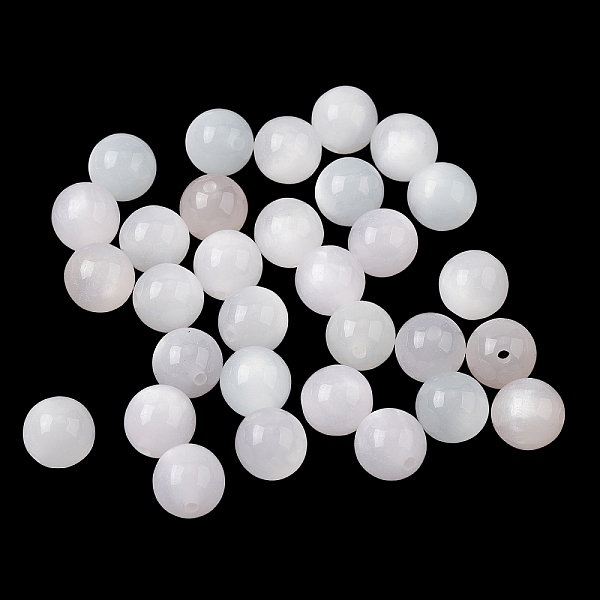 Perlas reactivas a los rayos UV de resina transparente